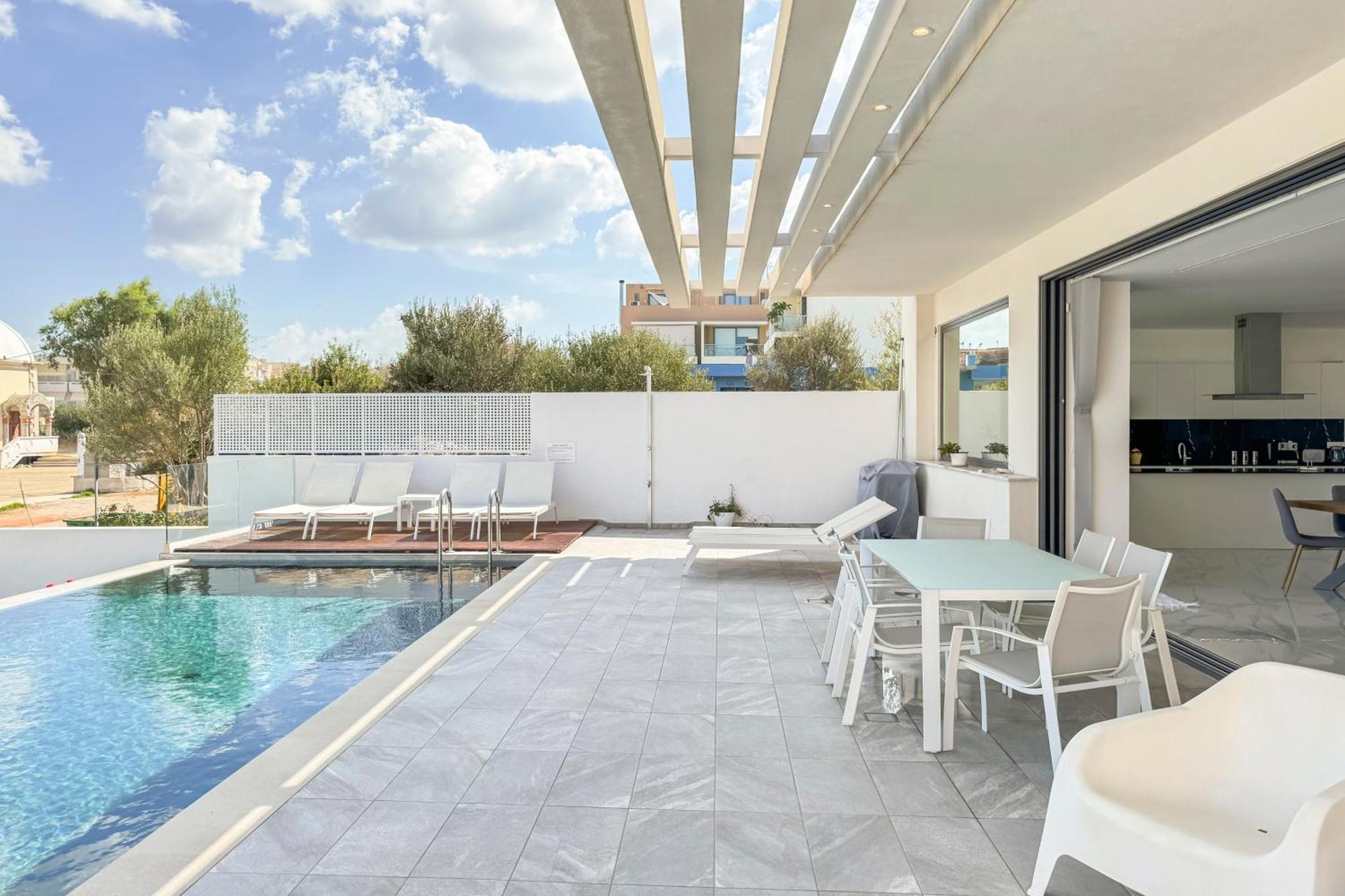 Villa Valentina Chania Kalathas Exterior foto